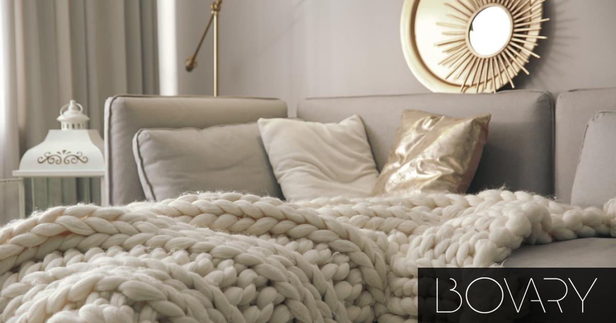 Αυτή η χνουδωτή λευκή κουβέρτα από τα Zara Home θα ζεστάνει και θα ...