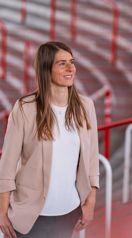 Γερμανική ομάδα, προπονήτρια - Φωτογραφία Instagram: Marie-Louise Eta