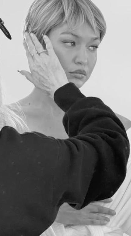 Η Τζίτζι Χαντίντ με pixie cut - Φωτογραφία Instagram/Gigi Hadid