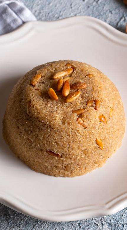 σιμιγδαλένιος χαλβάς