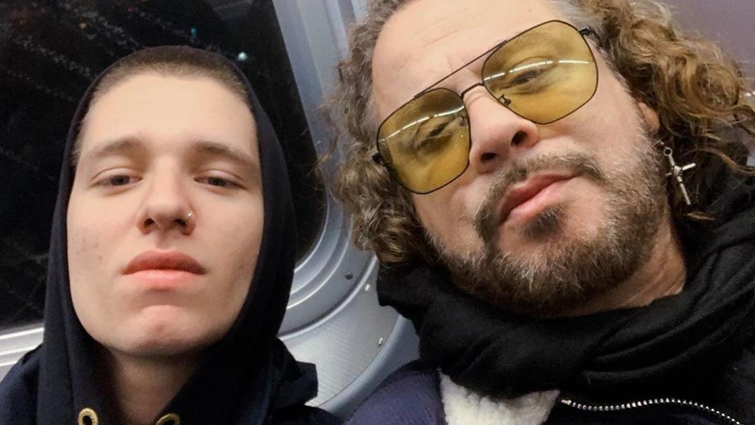 ο Χρήστος Δάντης με το γιο του Χριστόφορο στο Instagram