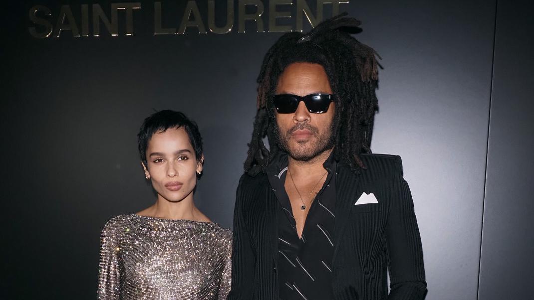 Η Zoë και ο Lenny Kravitz 