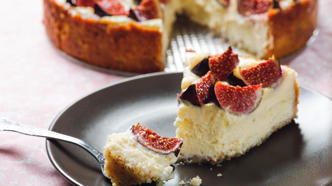 Cheesecake με σύκα