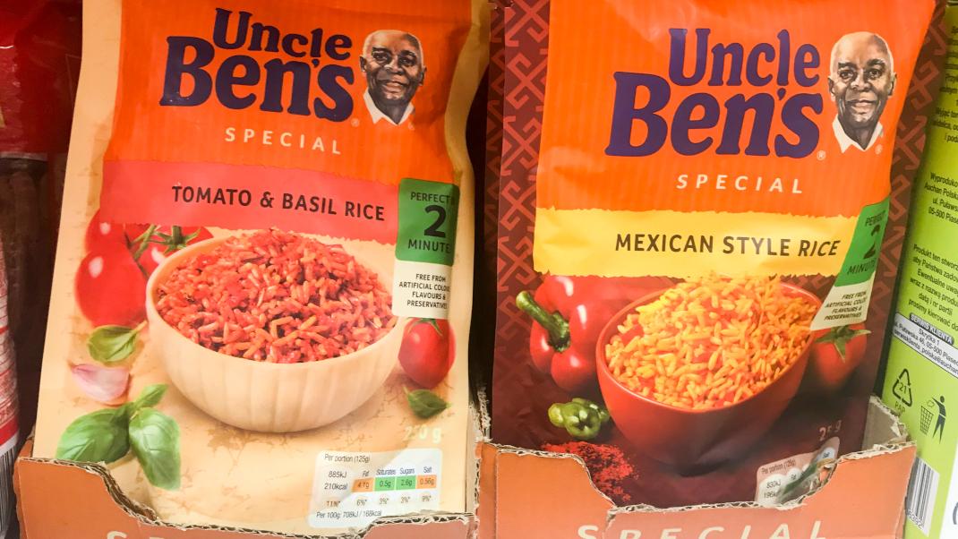 συσκευασία ρύζι Uncle Ben’s 