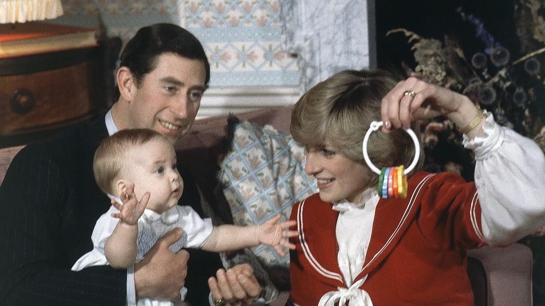 Η ΝταΪάνα με τον Κάρολο και τον πρίγκιπα Γουίλιαμ