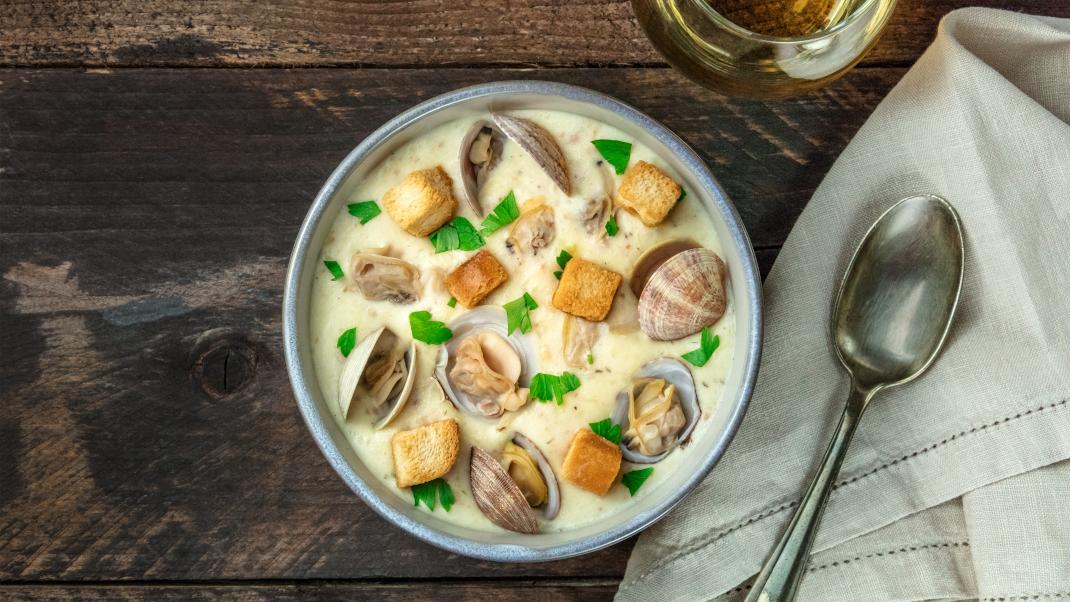 Clam chowder 