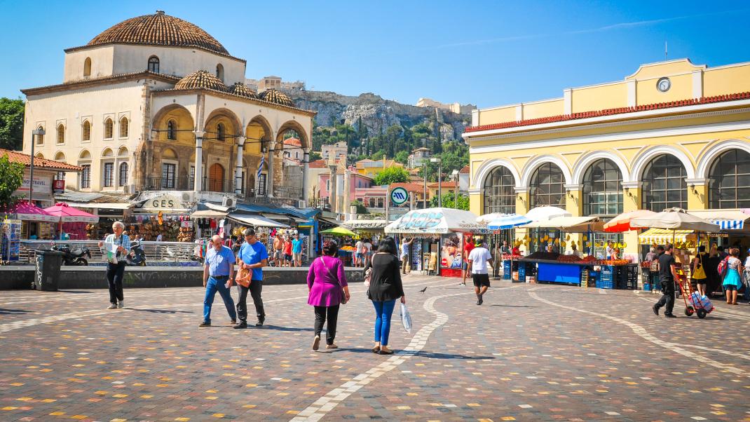 Αθηναίοι στο Μοναστηράκι 