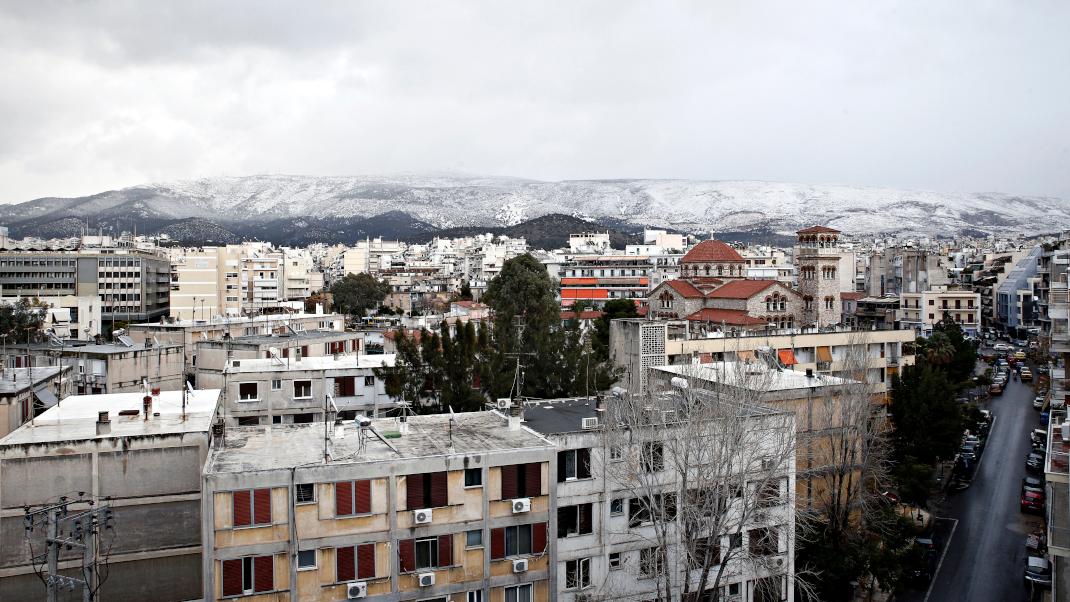 Χιόνια στην Αθήνα 