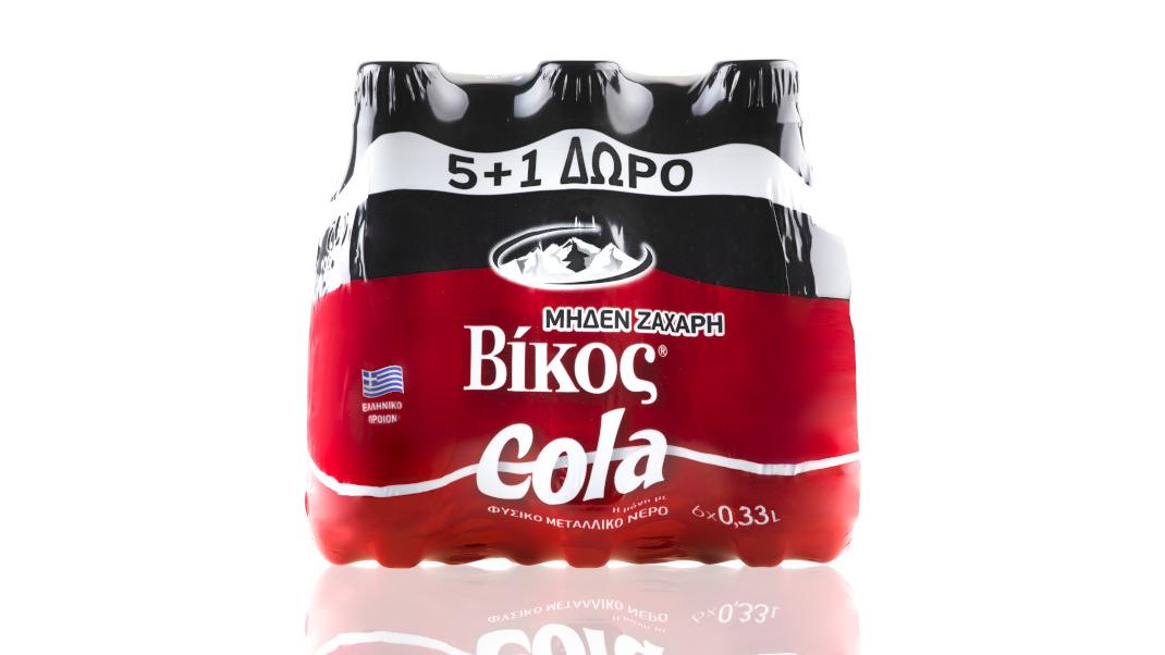 Υποδεχόμαστε τη νέα Βίκος Cola Zero Sugar