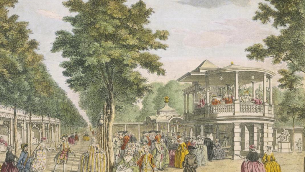 Οι κήποι Vauxhall Gardens τον 18ο αιώνα