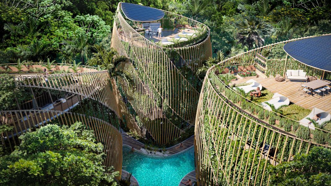 eco building in mexico