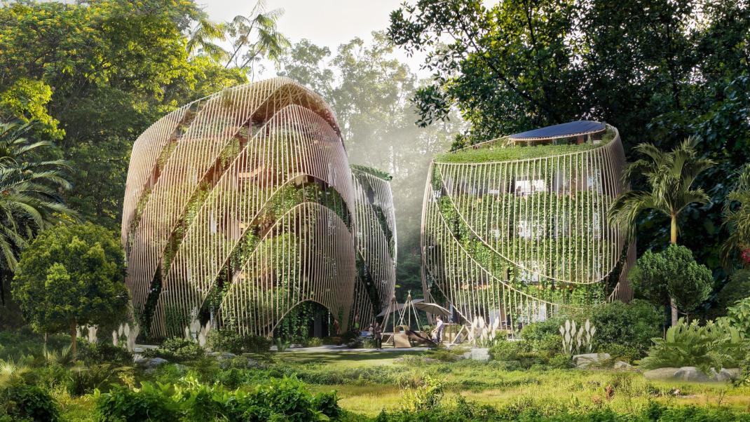 Eco building in Mexico