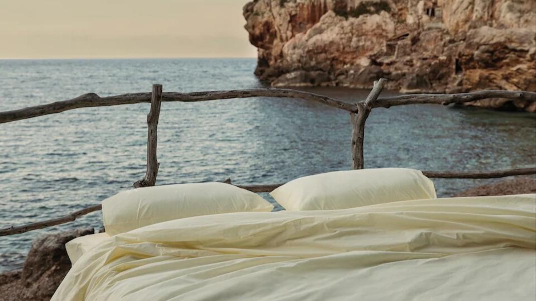 bed by the sea