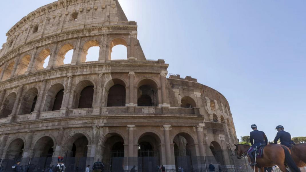 To Κολοσσαίο της Ρώμης/Φωτογραφία: AP/Domenico Stinellis 