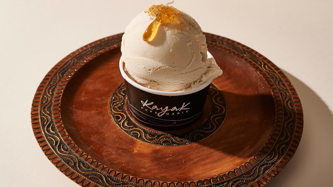 Παγωτό Ταχίνι Μέλι by Kayak