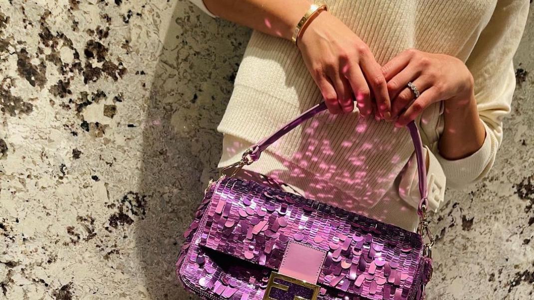 Sequin bag