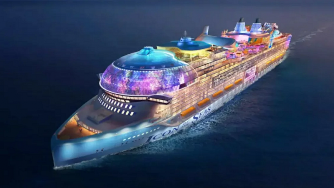 Το μεγαλύτερο κρουαζιερόπλοιου του κόσμου θα είναι το Icon of the Seas, όταν σαλπάρει για το παρθενικό του ταξίδι το 2024 