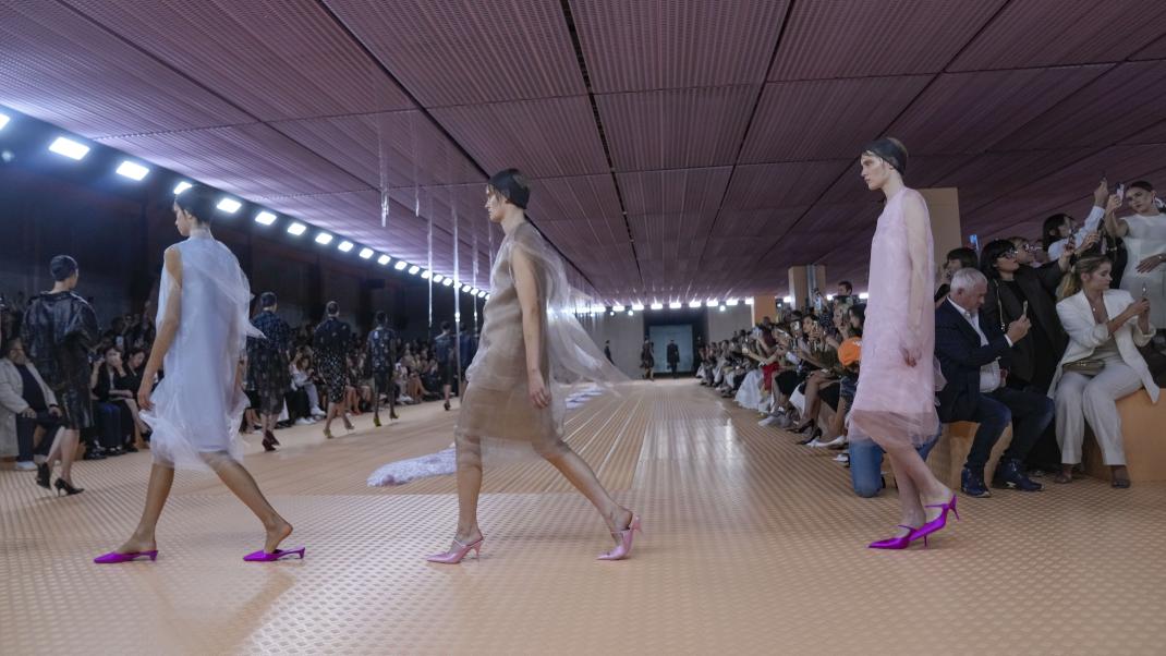 μοντέλα στο show της Prada