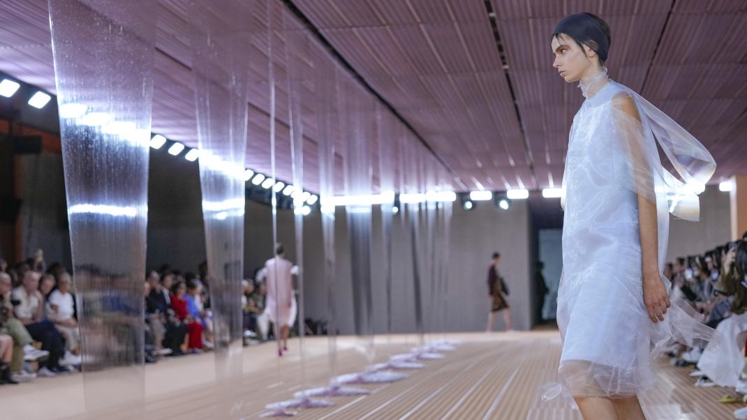 μοντέλα στο show της Prada