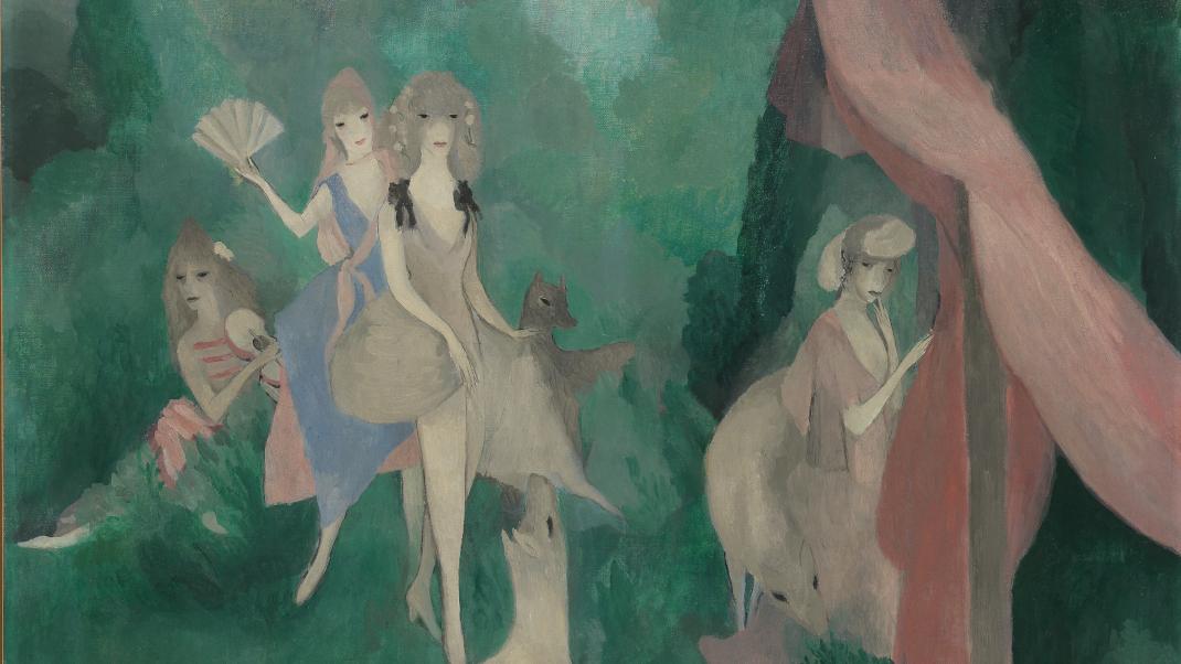 Marie Laurencin. Women in the Forest (Femmes dans la forêt), 1920