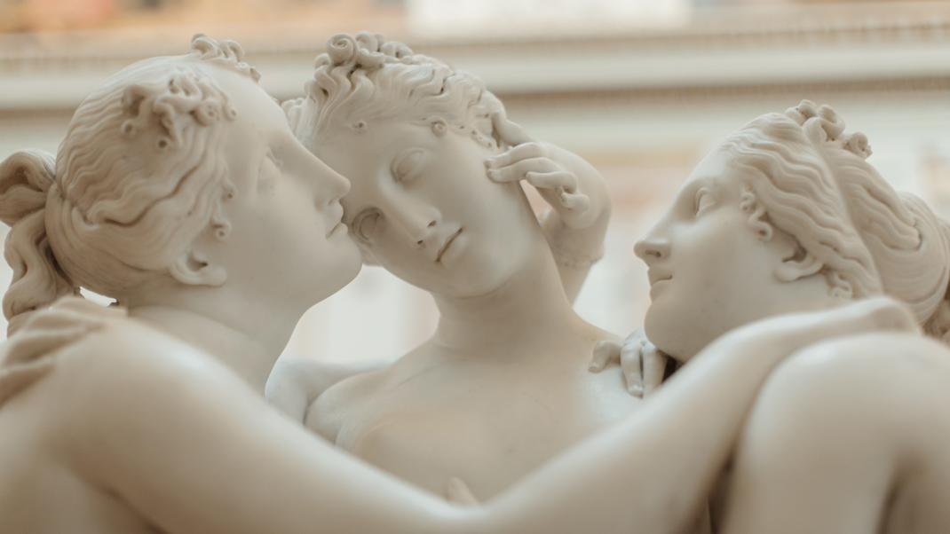 Antonio Canova -Οι τρεις χάριτες άγαλμα