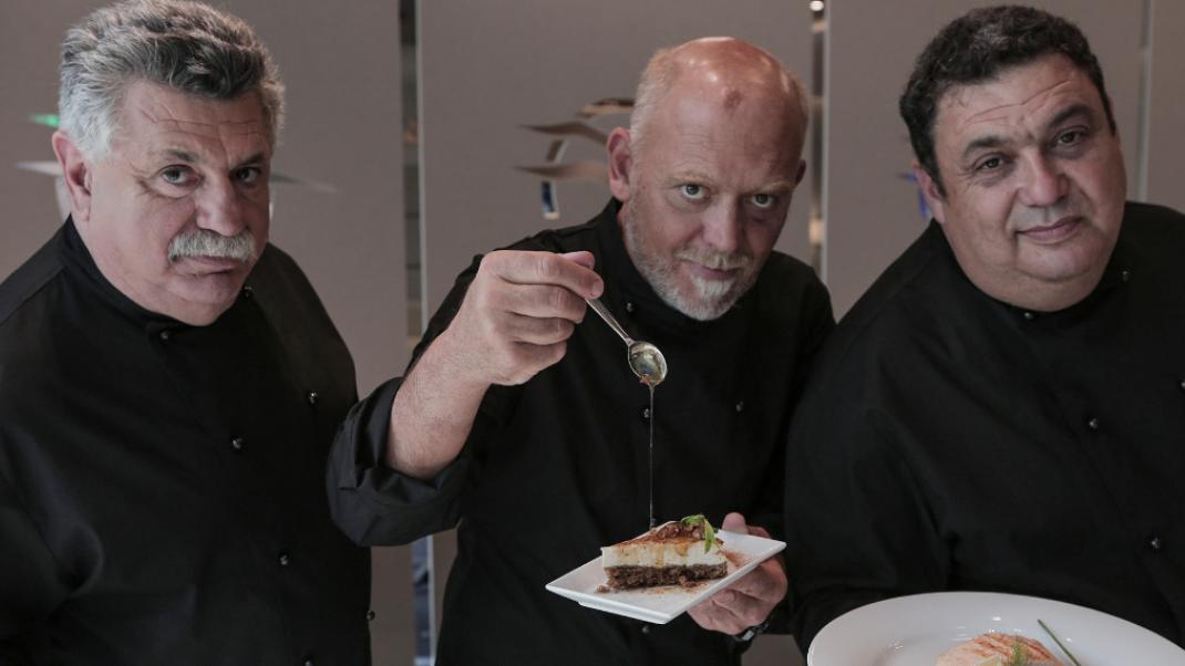 Τρεις κορυφαίοι σεφ δημιουργούν το μενού της ΑΕGEAN και ταξιδεύουν την ελληνική κουζίνα σε όλο τον κόσμο | 0 bovary.gr