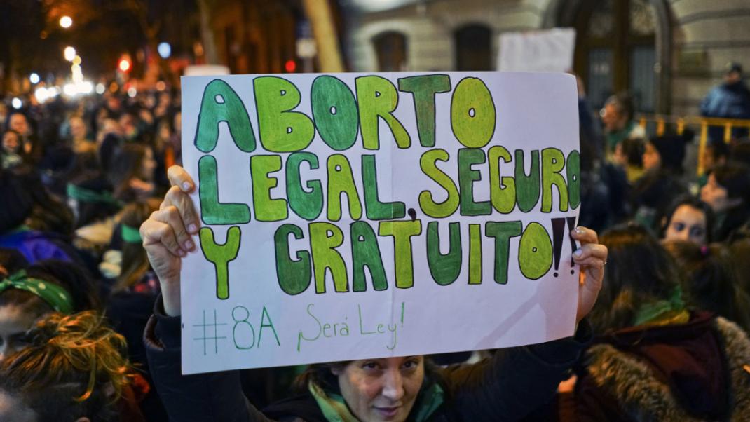 «Έκτρωση νόμιμη, ασφαλής και δωρεάν» /AP