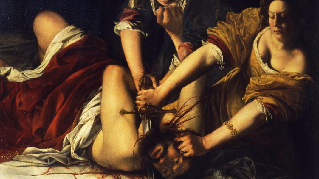 Η Ιουδήθ αποκεφαλίζει τον Ολοφέρνη, 1614-1620, Φλωρεντία, Ουφίτσι