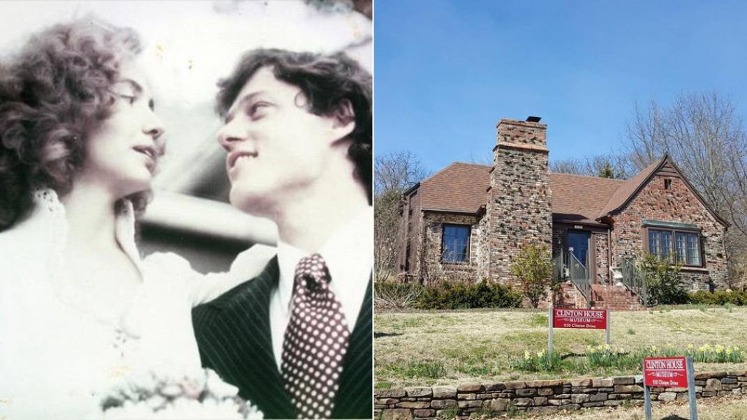 Το πρώτο σπίτι του Μπιλ και της Χίλαρι Κλίντον -Εκεί παντρεύτηκαν, εκεί φυλάει ακόμα το νυφικό της | 0 bovary.gr
