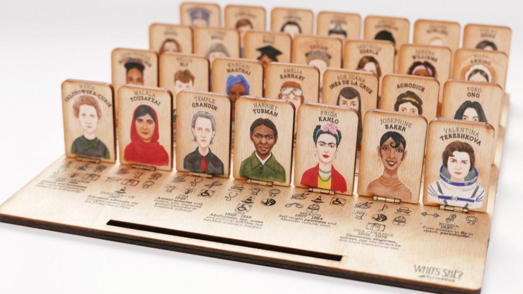 Ένα ξύλινο παιχνίδι συστήνει στα παιδιά τις πιο σημαντικές γυναίκες στην ιστορία | 0 bovary.gr