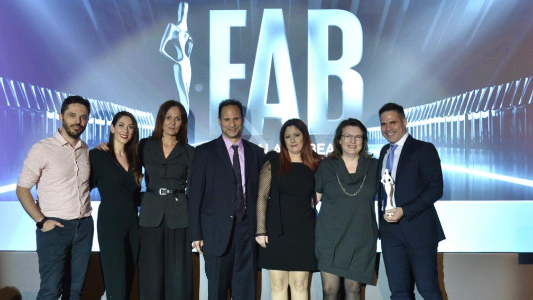 Η ομάδα του Dust + Cream. Φωτογραφία: Fab awards