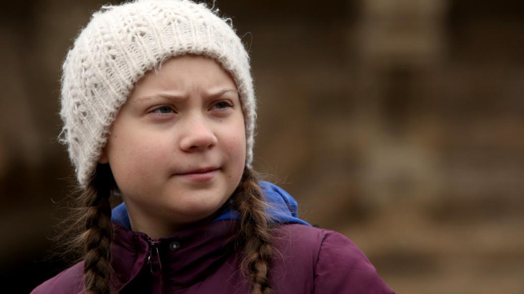 H Greta Thunberg. Φωτογραφία: Adam Berry/Getty Images