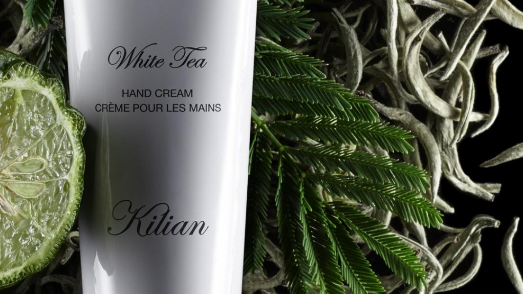 White Tea hand cream από την KILIAN -Η φροντίδα των χεριών έρχεται με ένα μοναδικό άρωμα | 0 bovary.gr