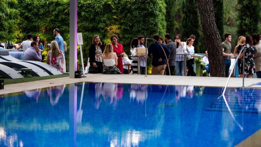 Το πάρτι για το άνοιγμα της πισίνας του Life Gallery athens, Φωτογραφία: Panoulis