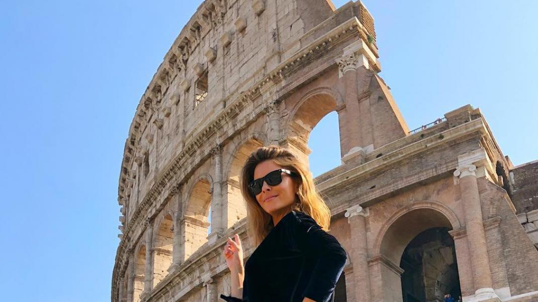 Η Μαρία Μενούνος στην Ρώμη, Φωτογραφία: mariamenounos/instagram