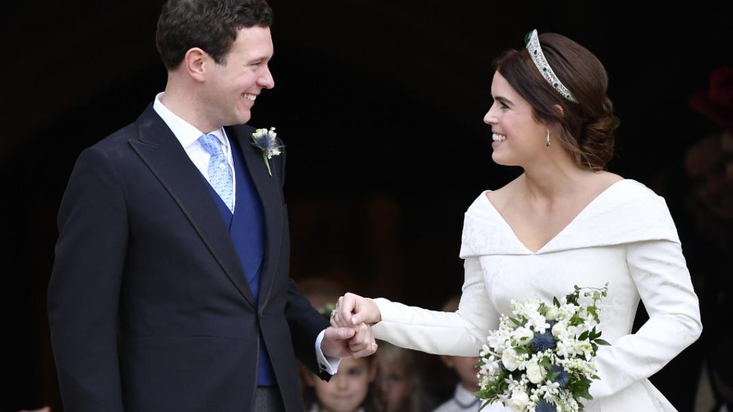 Στιγμιότυπο από τον γάμο της πριγκίπισσας Ευγενίας/ Φωτογραφία: AP Images