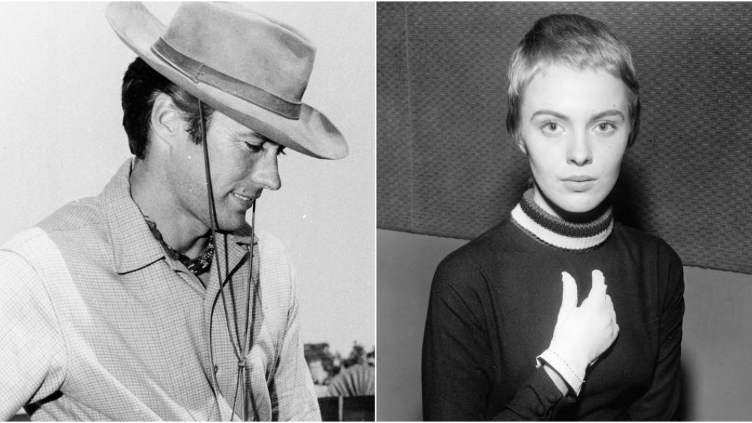 Clint Eastwood και Jean Seberg. Φωτογραφία: AP