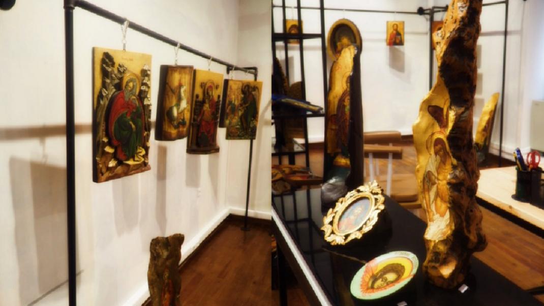 Eκθεση αγιογραφίας της Μαρίας Κολυβά στο Showroom 10 | 0 bovary.gr