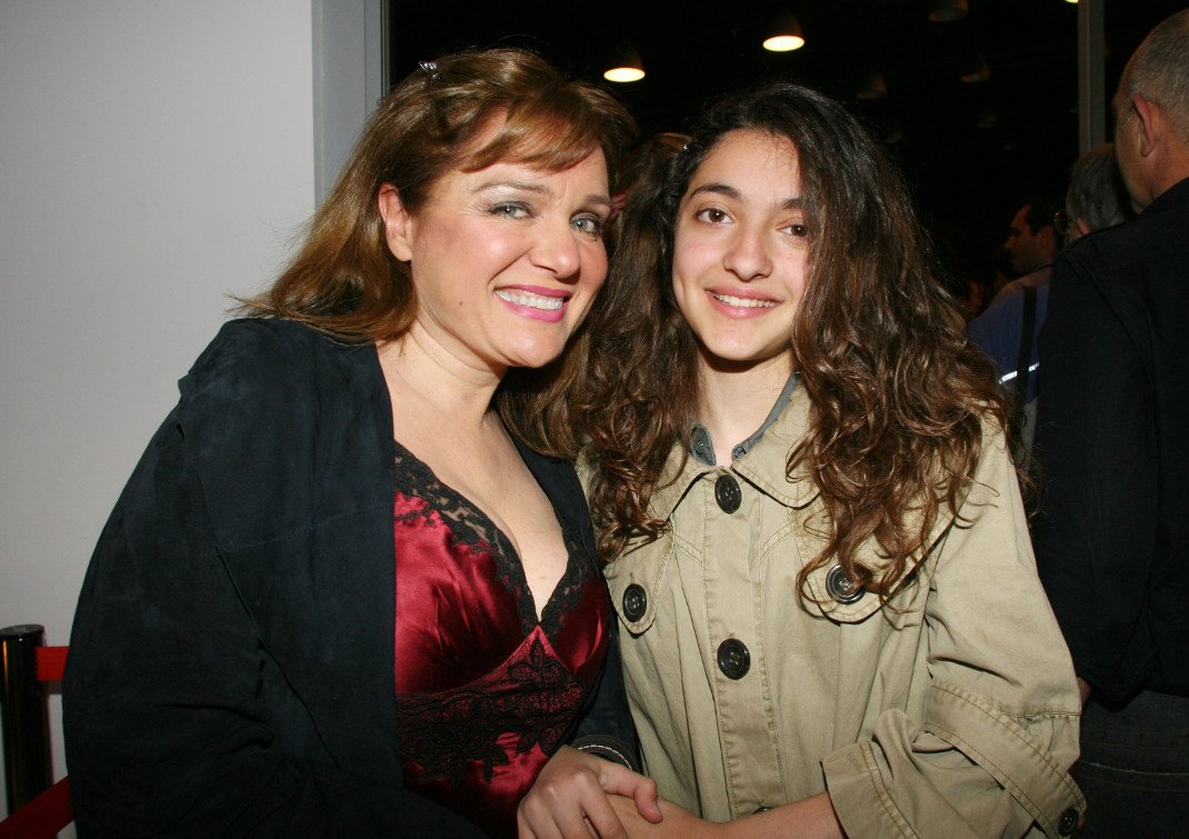 H Βίκυ Σταυροπούλου με την κόρη της, το 2008, Φωτογραφία: NDP photo agency