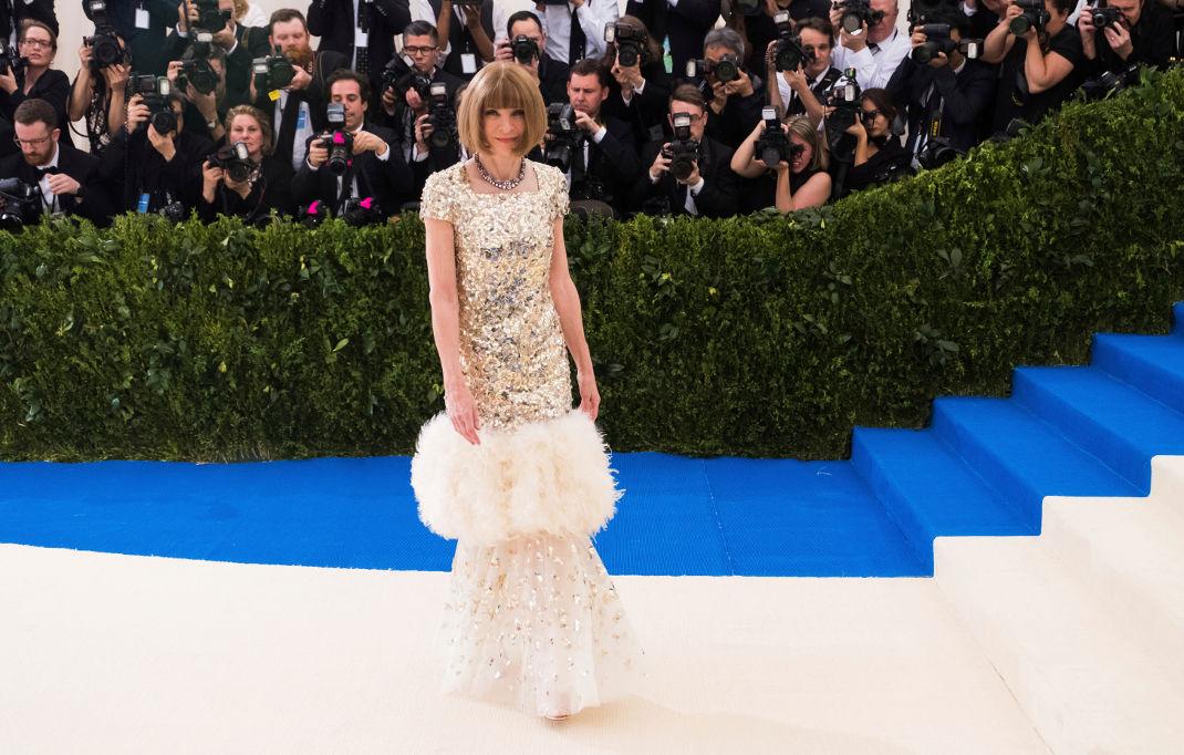 Anna Wintour, The Metropolitan Museum of Art's Costume Institute /apimages