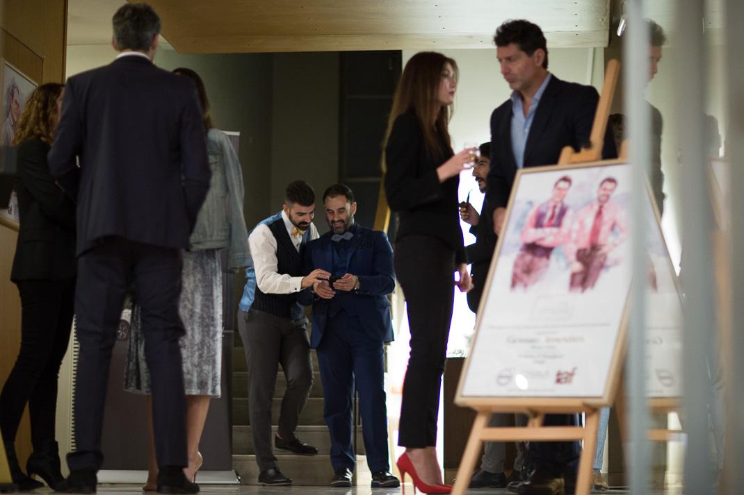 Η είσοδος στο Bespoke Athens, όπου στήθηκε η 3η συνάντηση των Artisans