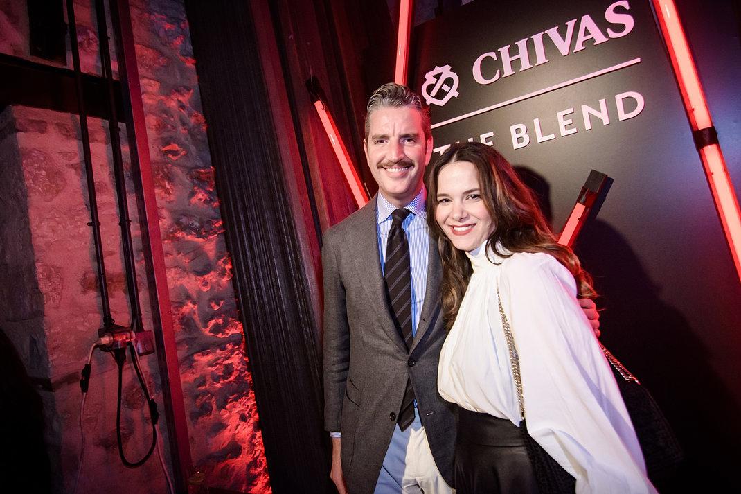 14. Η δημοσιογράφος Ελιάνα Χρυσικοπούλου με τον δημοσιογράφο, ιδρυτή του Andro.gr και γνωστό bon viveur Κίμωνα Φραγκάκη