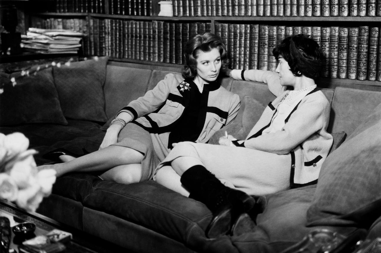 @Willy Rizzo /H Coco Chanel με την Suzy Parker, Παρίσι, 1959 