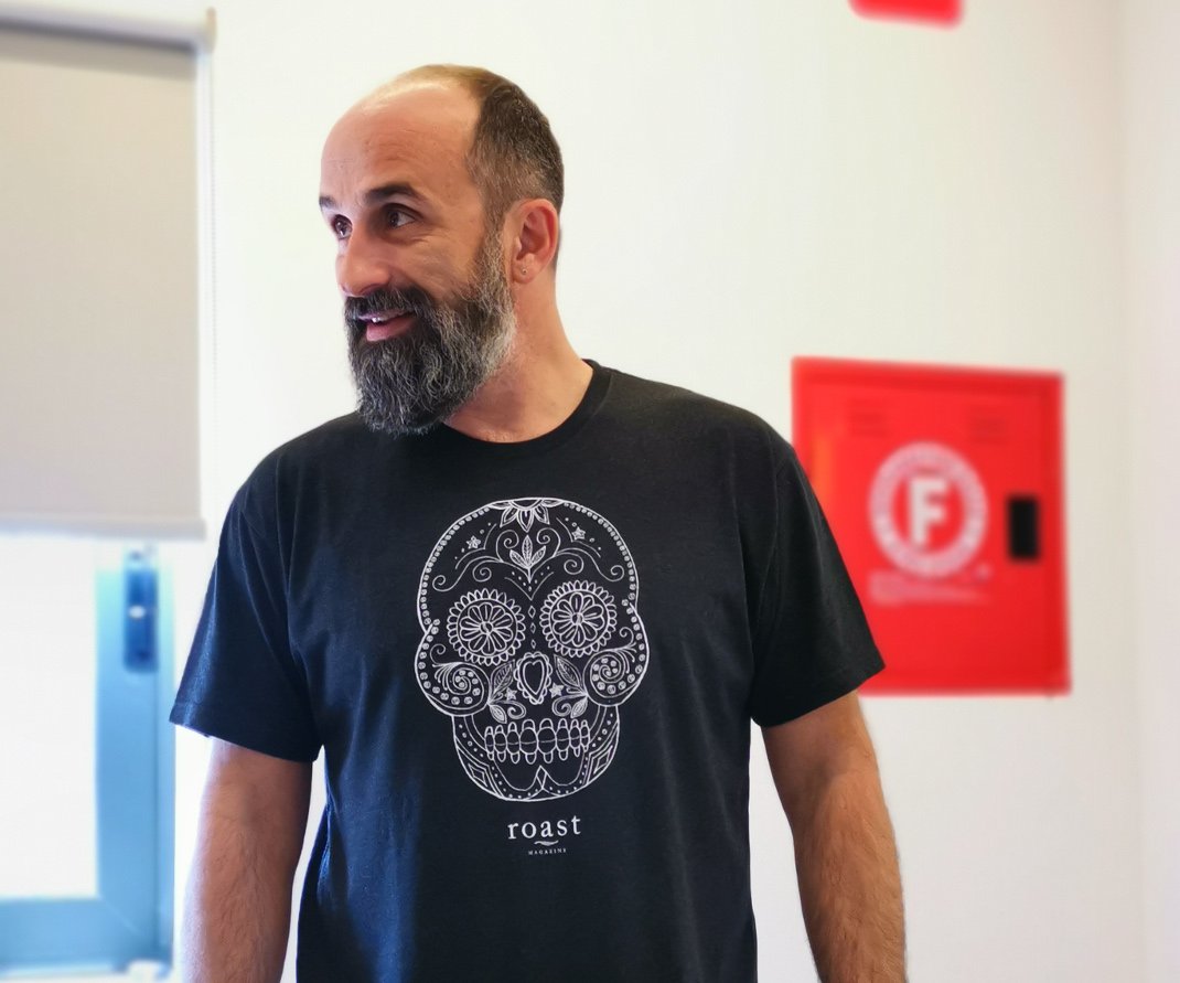 Ο Παναγιώτης Κωνσταντινόπουλος διευθυντής R&D και υπεύθυνος λειτουργίας του δικτύου της Coffee Island