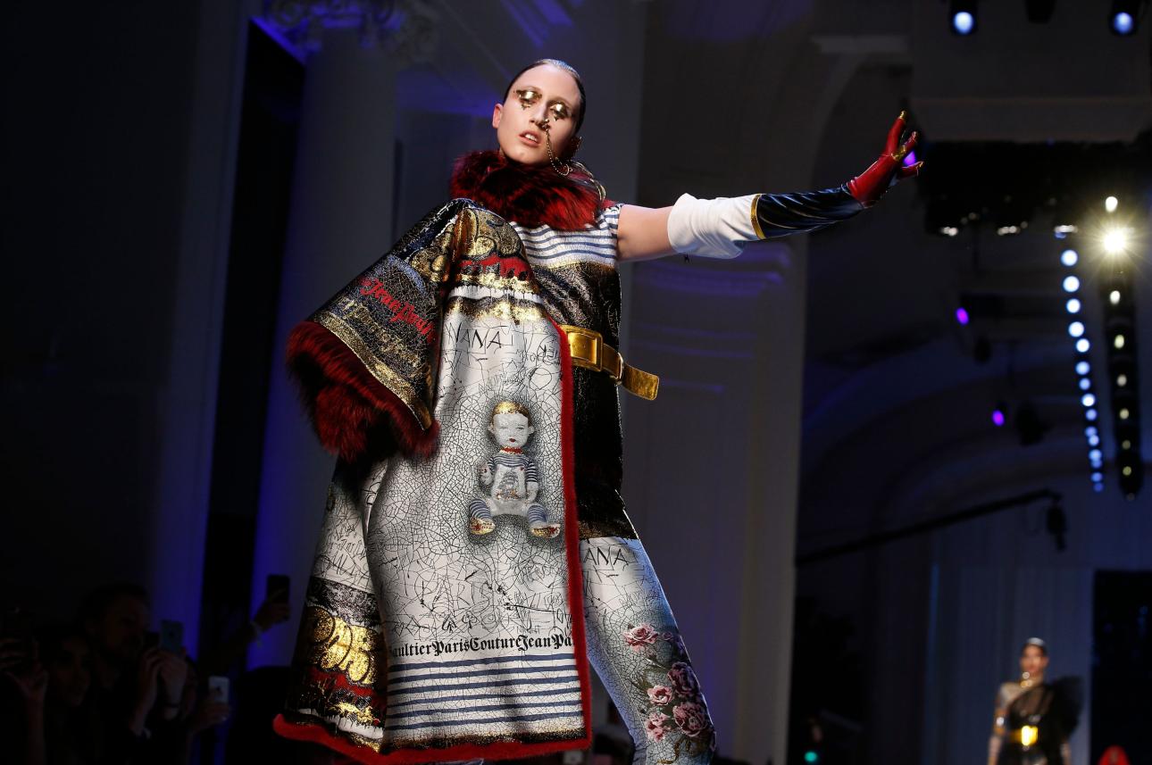 apimages / Jean-Paul Gaultier Haute Couture Fall/Winter 2017/2018