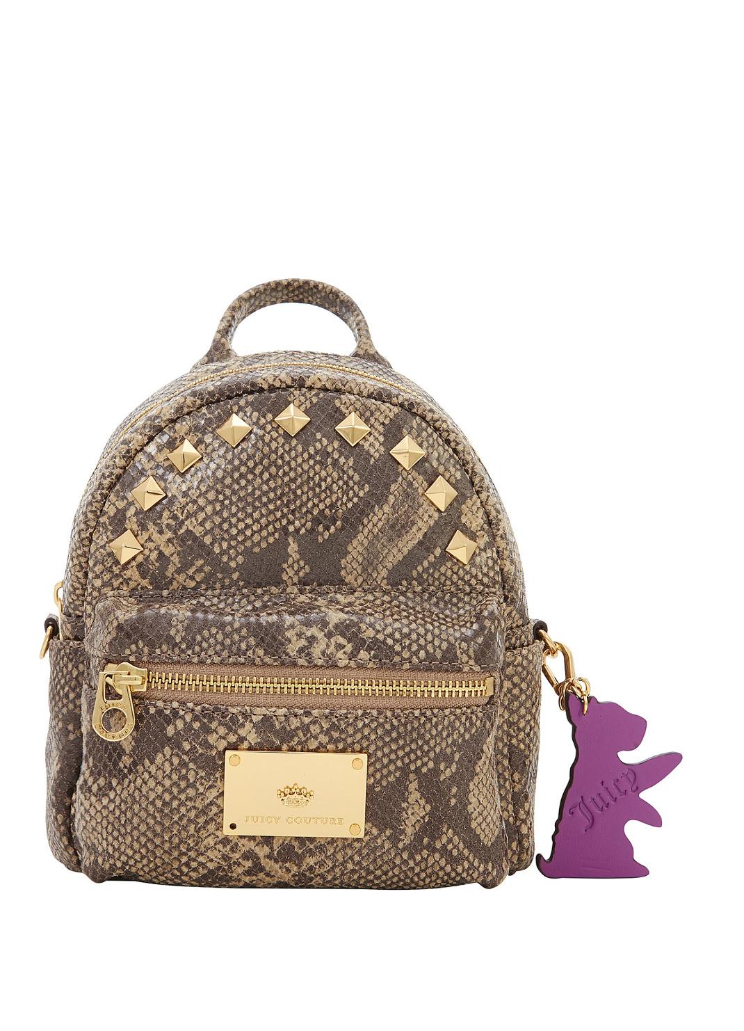 JUICYCUTURE, Solstice snake leather mini backpack, ffgroup.com
