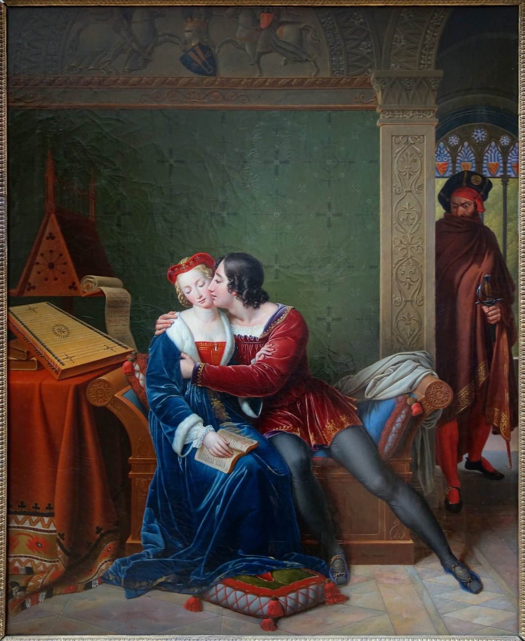 Marie Philippe Coupin de la Couperie, ο τραγικός έρωτας της Φραντσέσκα του Ρίμινι. 1812. Napoleon Museum στο Arenenberg.