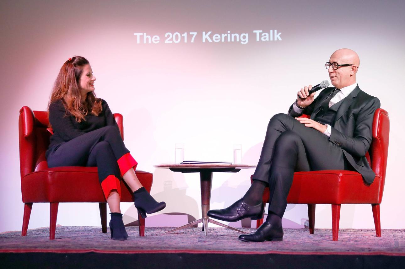O Marco Bizzari στο The Kering Talk/ gettyimages
