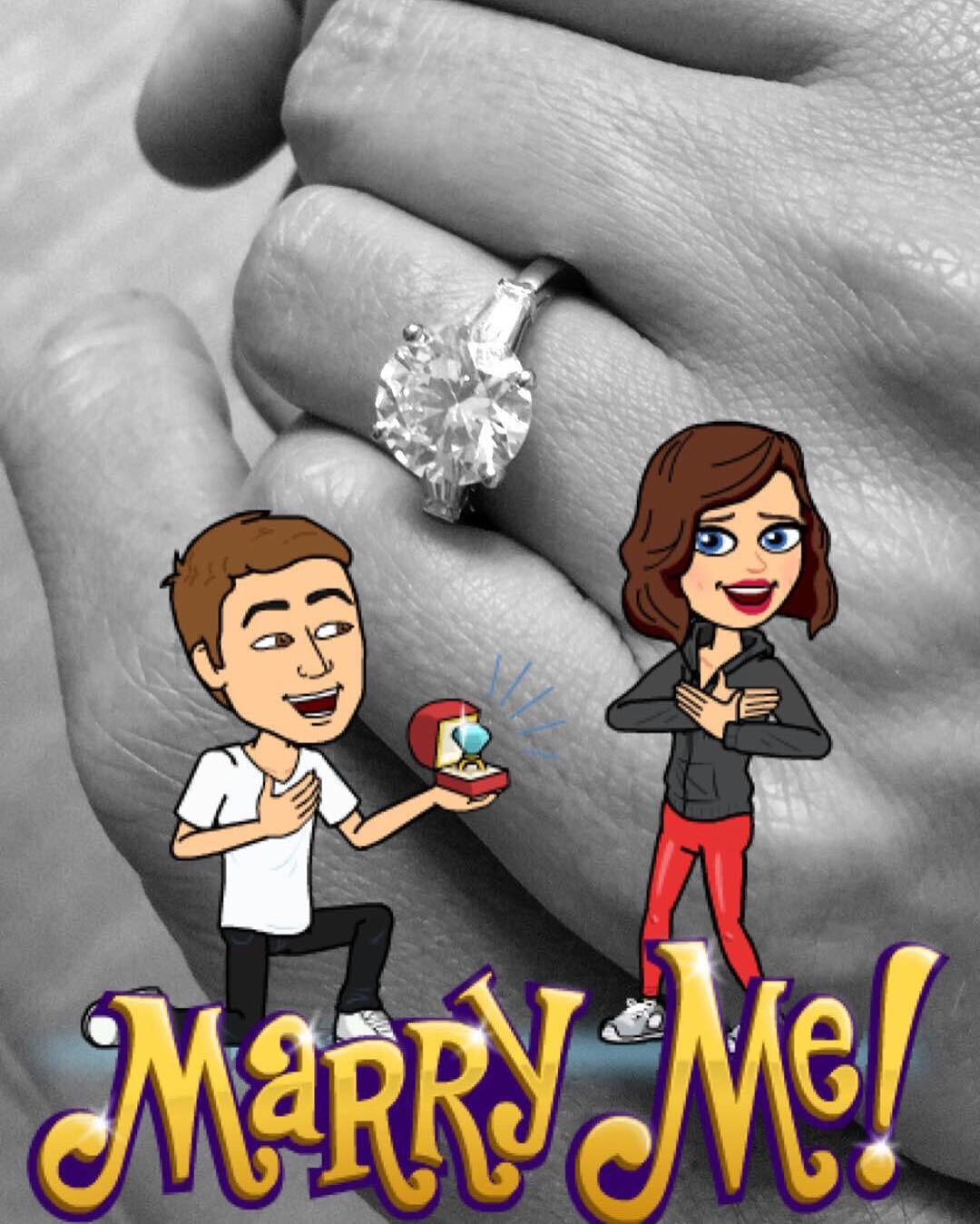 mirandakerr instagram, she said yes...