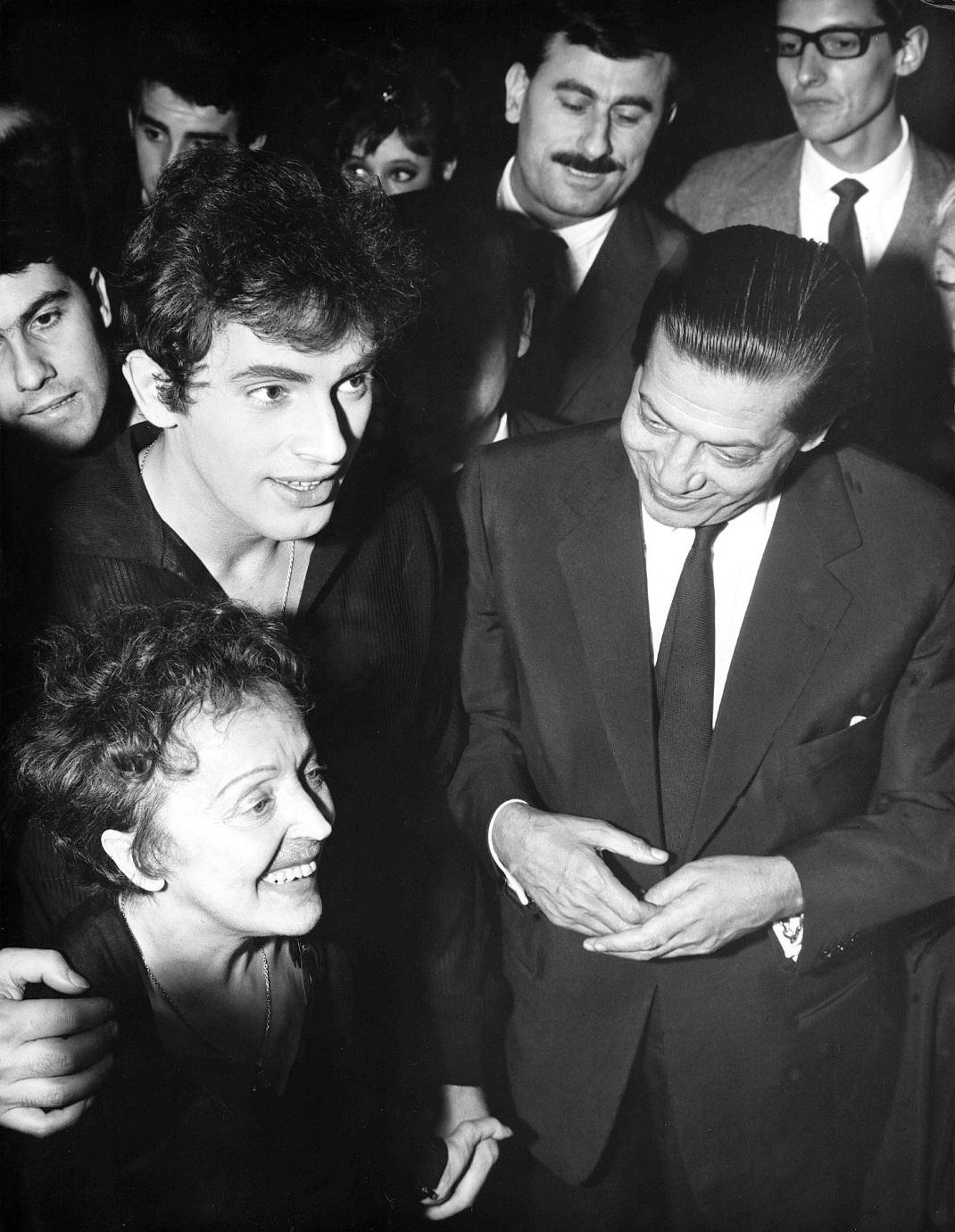 Με τον Theo Sarapo/ΑpImages